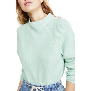 Free People Too Good Mock Neck Sweater
